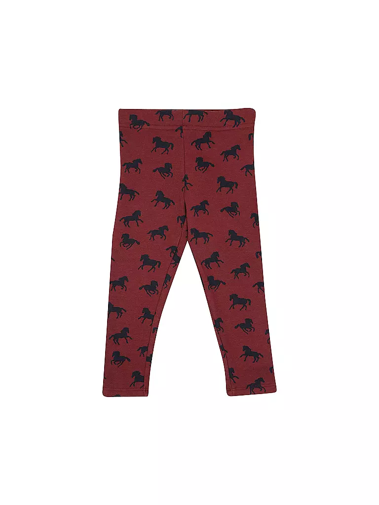 S.OLIVER Mädchen Legging dunkelrot
