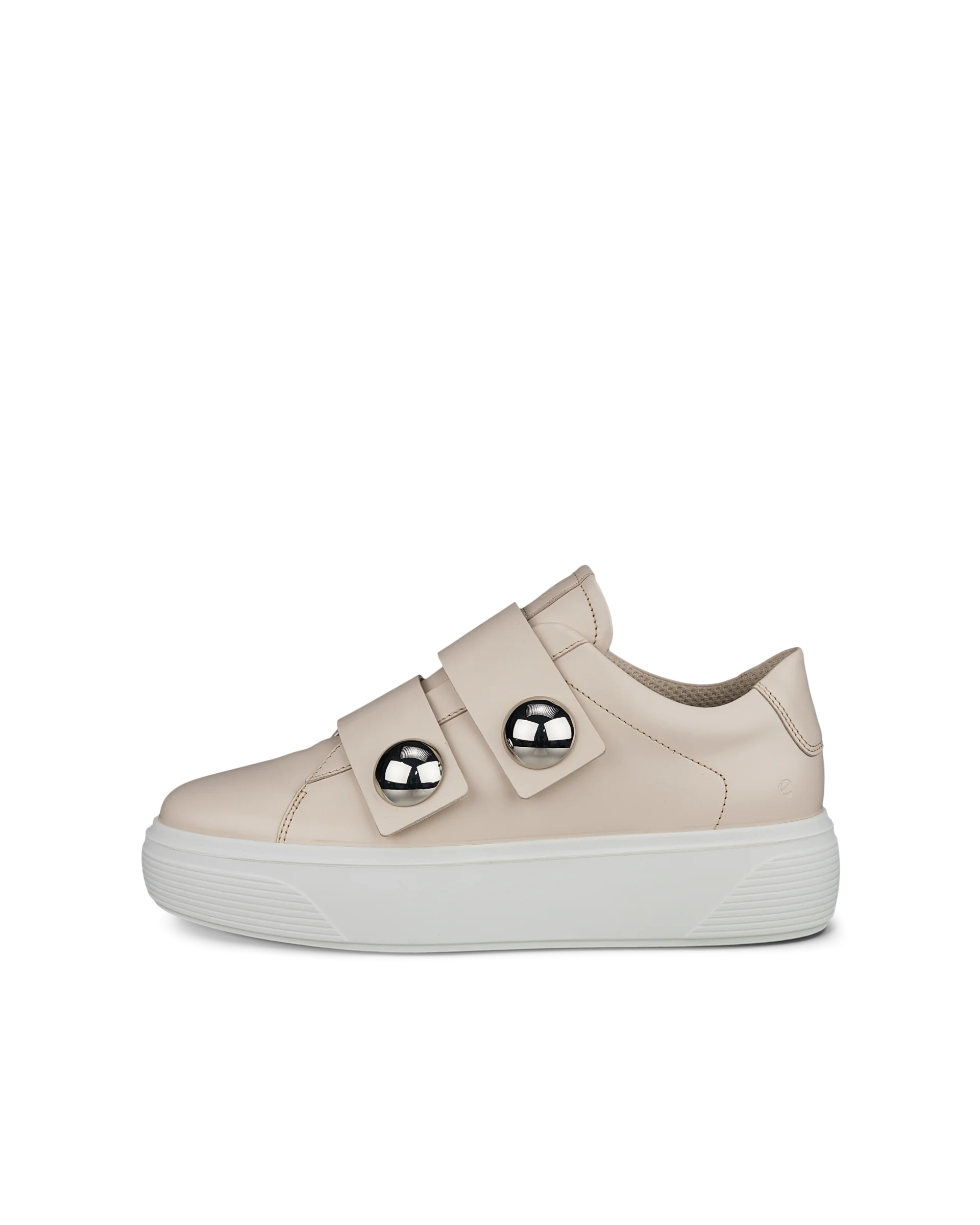 ECCO STREET PLATFORM W Damen Ledersneaker Beige