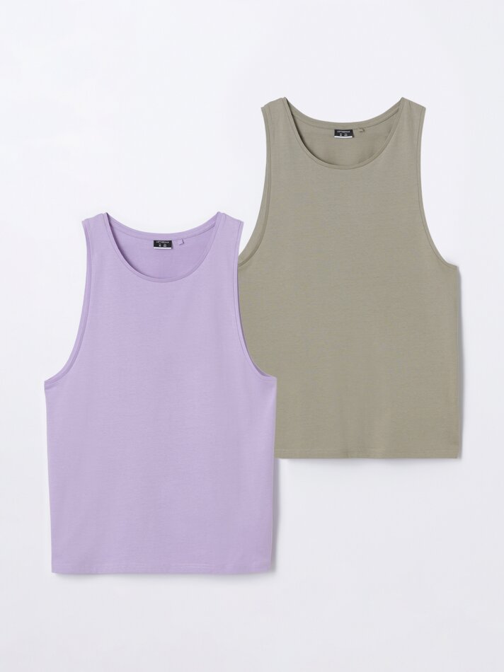 Conjunto de 2 regatas - Verde