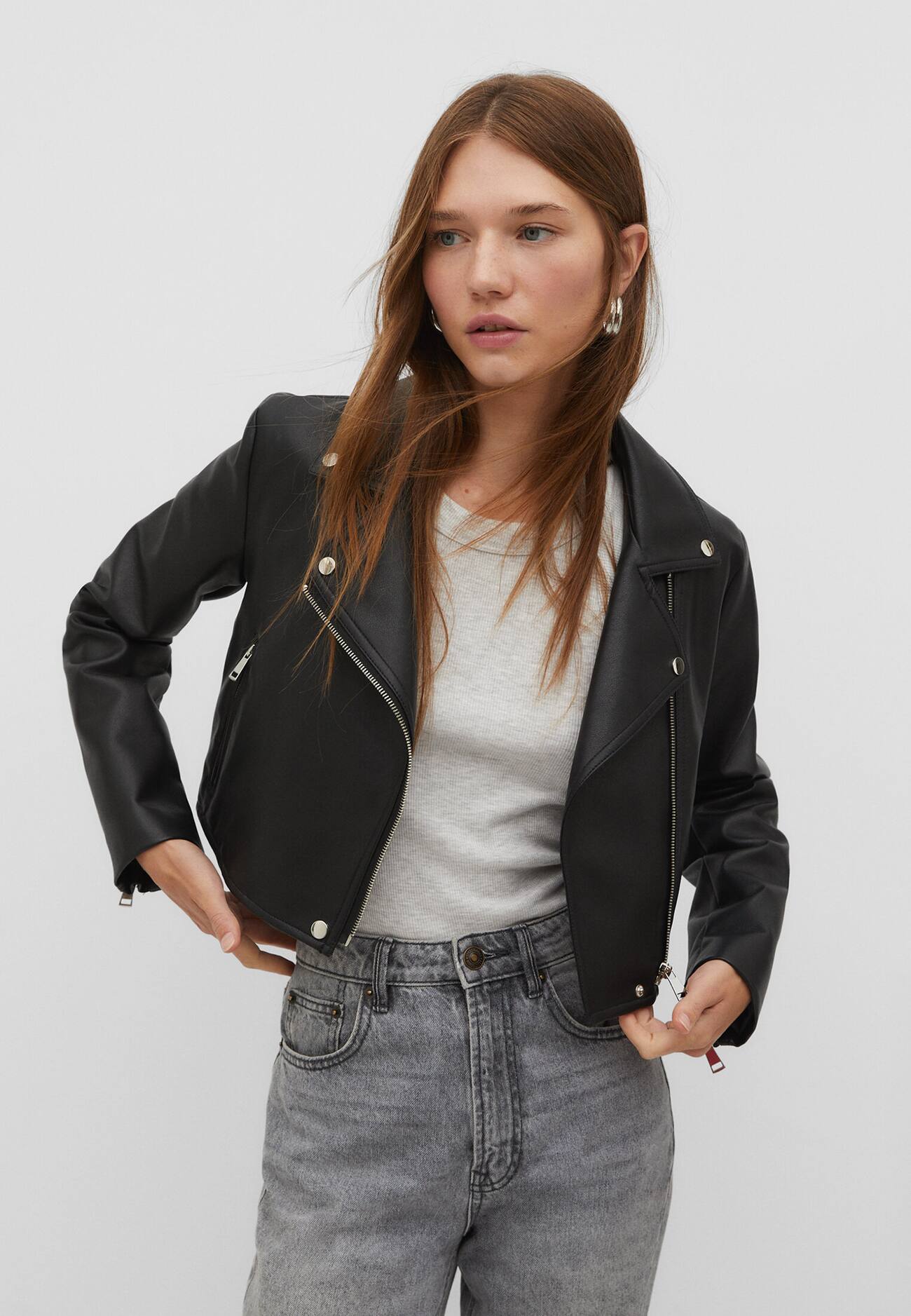 calça jeans D92 reta de perna larga