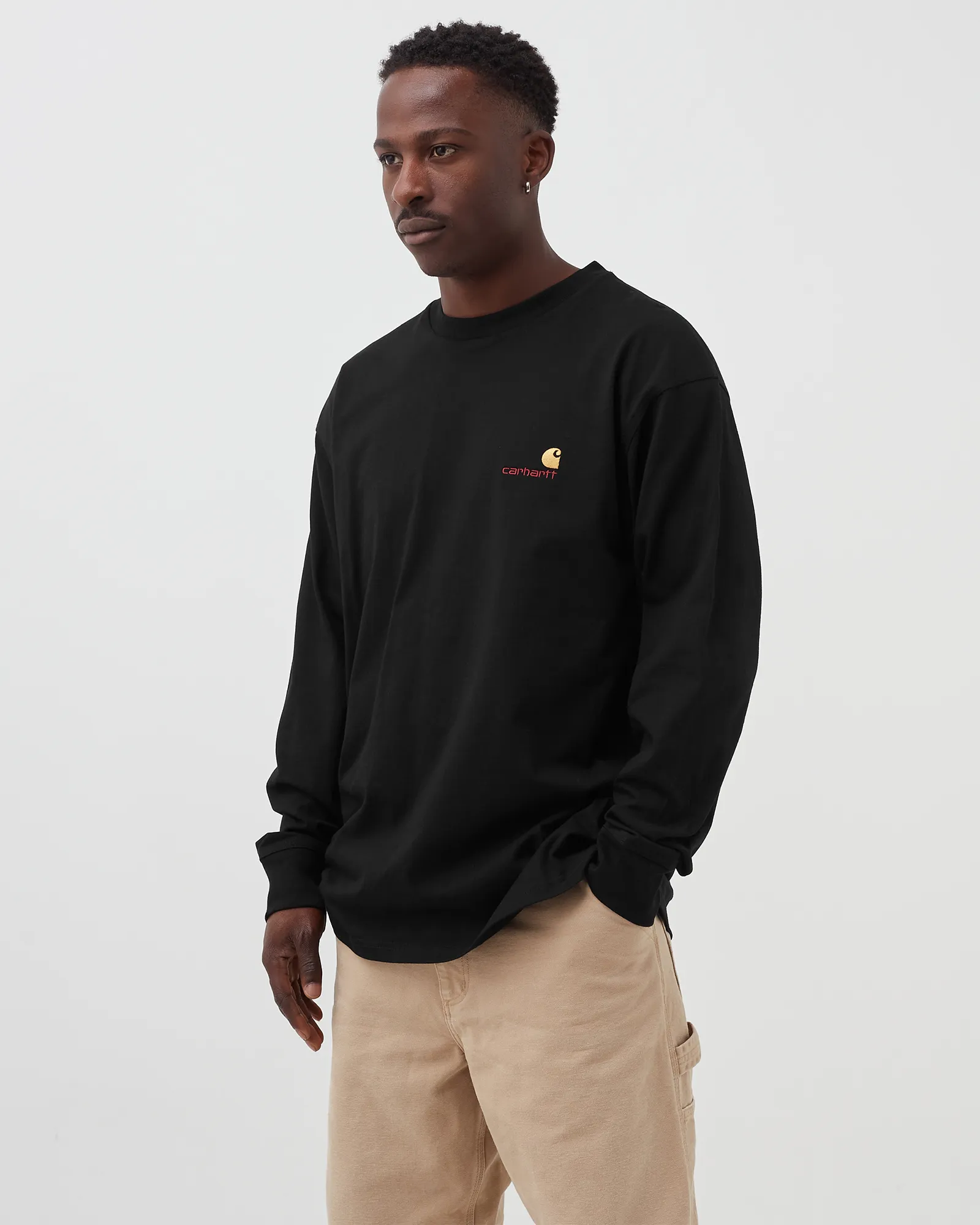 Carhartt WIP L/S American Script T-Shirt