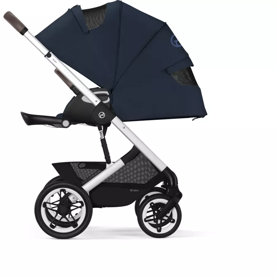 cybex GOLD Kinderwagen Talos S Lux Silver Ocean Blue