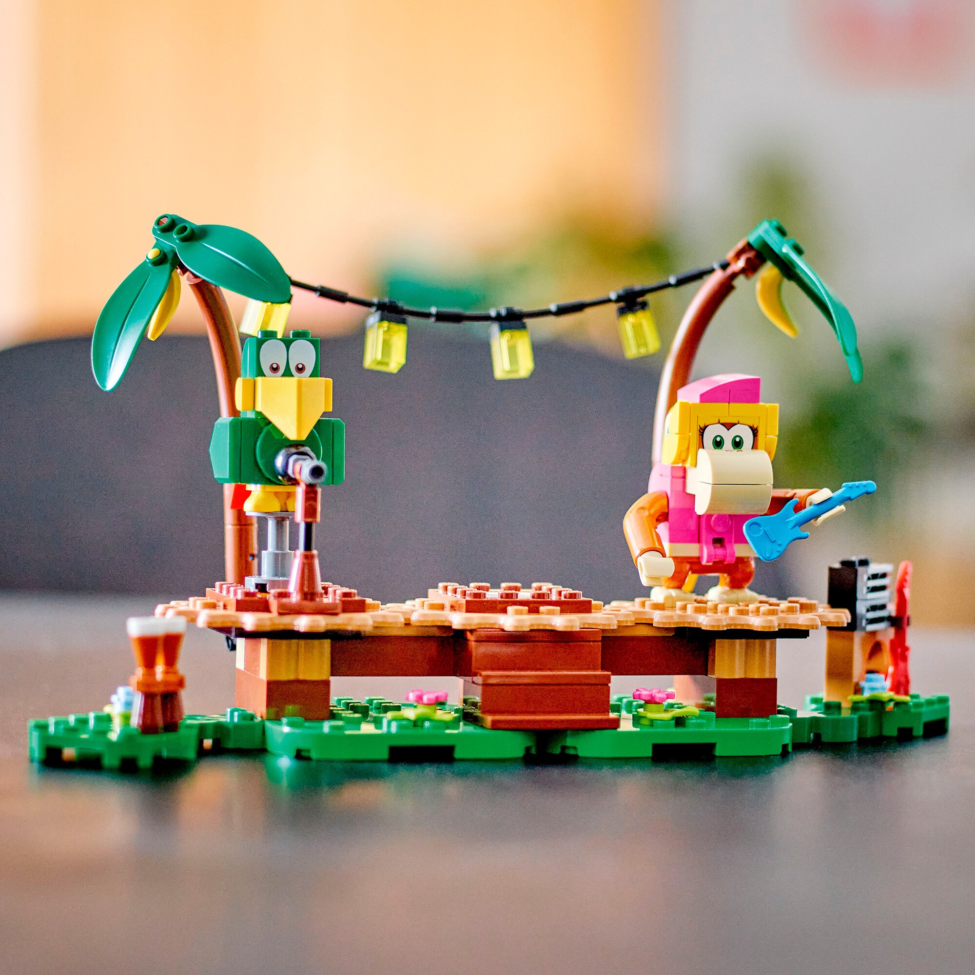 LEGO Konstruktionsspielzeug Super Mario Dixie Kongs Dschungel-Jam - Erweiterungsset