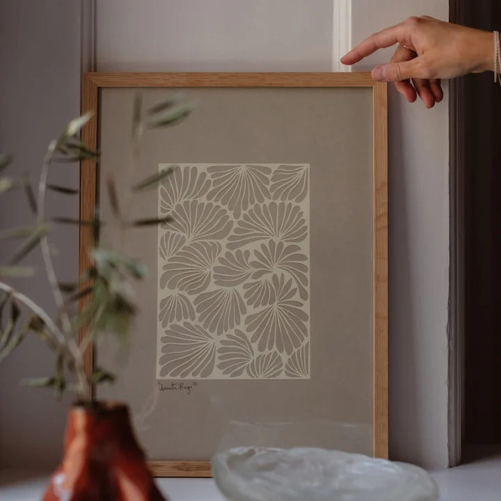 The Poster Club - Flowers No. 01 von Little Detroit, 30 x 40 cm