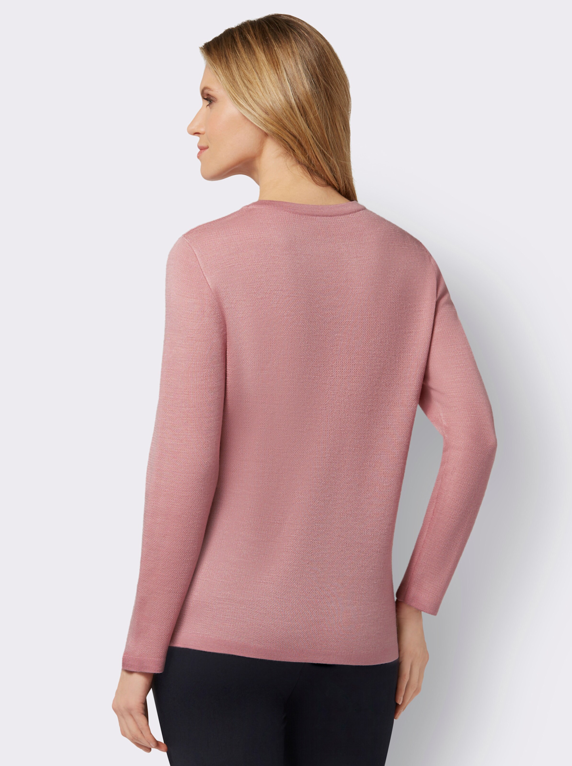 Jacquard-Pullover