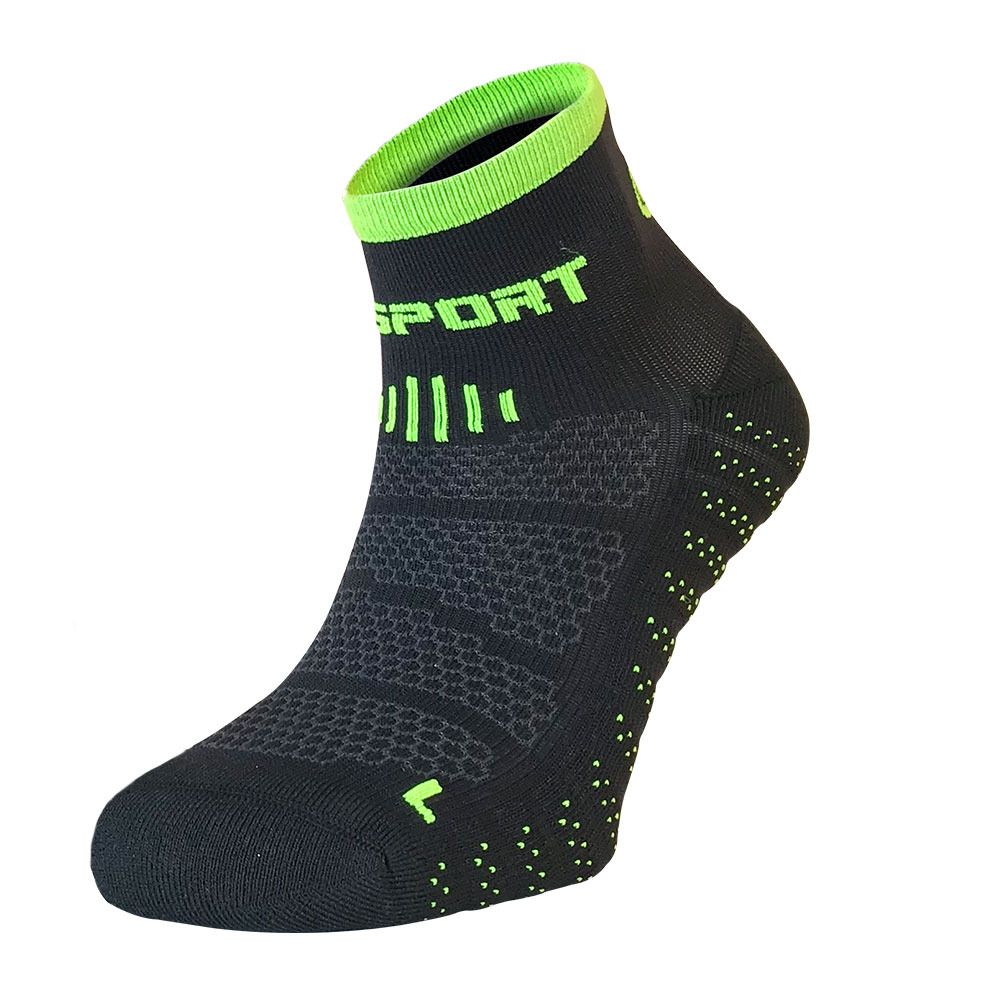 BV Sport SCR ONE EVO - Chaussettes noir/vert