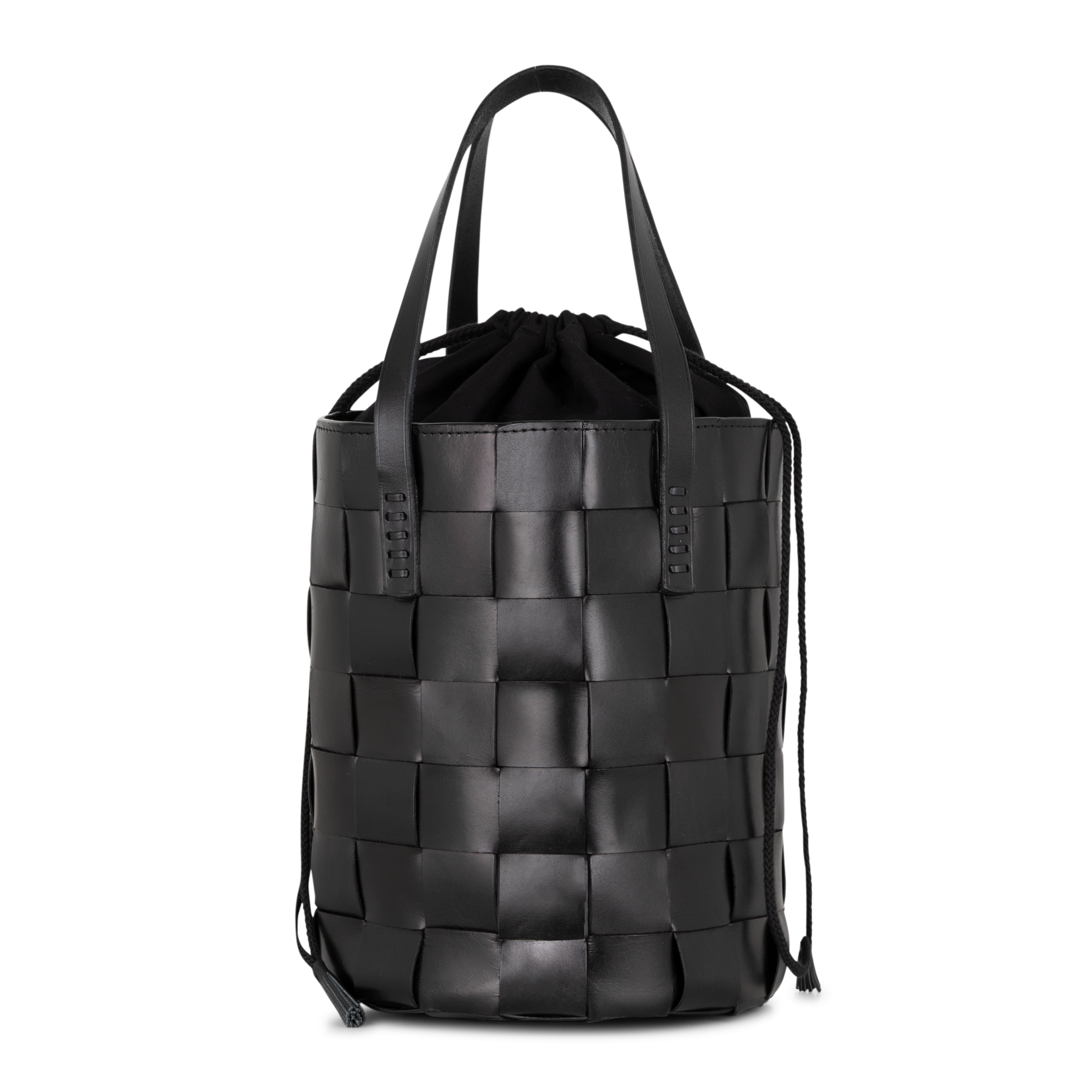 JAPAN BUCKET - Sac seau en cuir | Noir