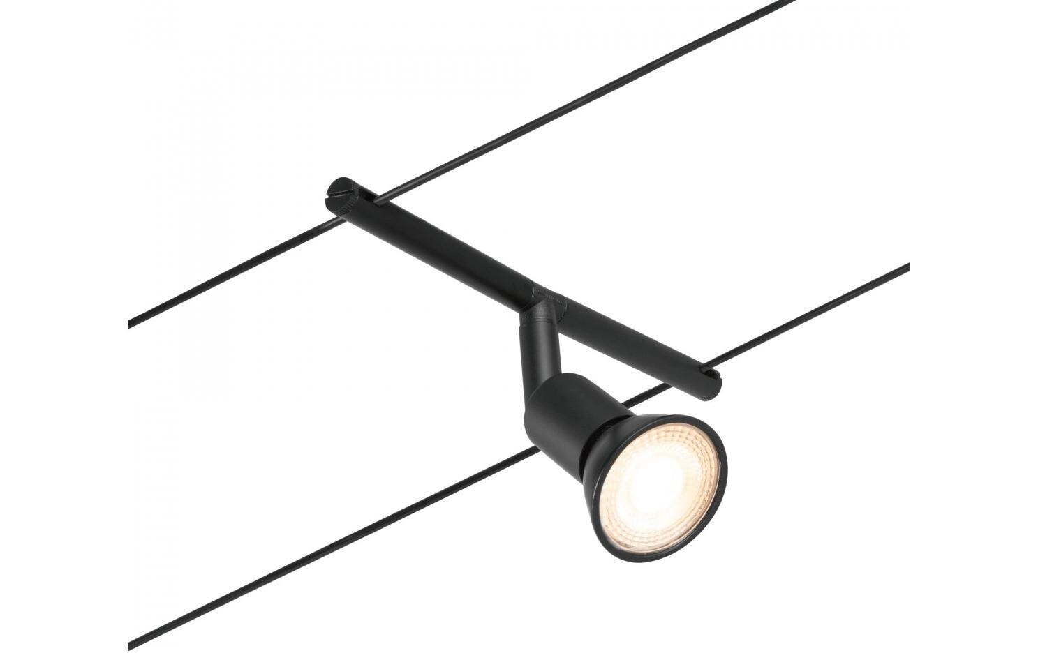 CorDuo Seilsystem Salt Basisset GU5.3 max. 5 x 10 W<br>Schienenlichtschranke
