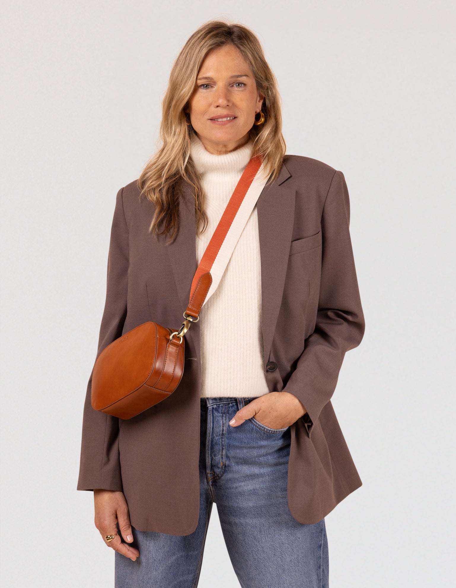 Maya - Cognac Classic Leather