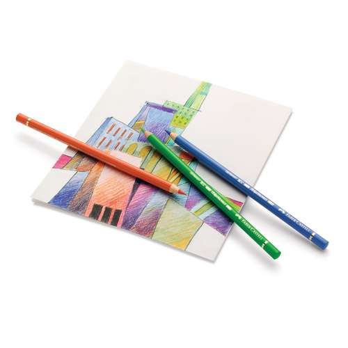 FABER-CASTELL POLYCHROMOS Künstler-Farbstifte im Holzkoffer