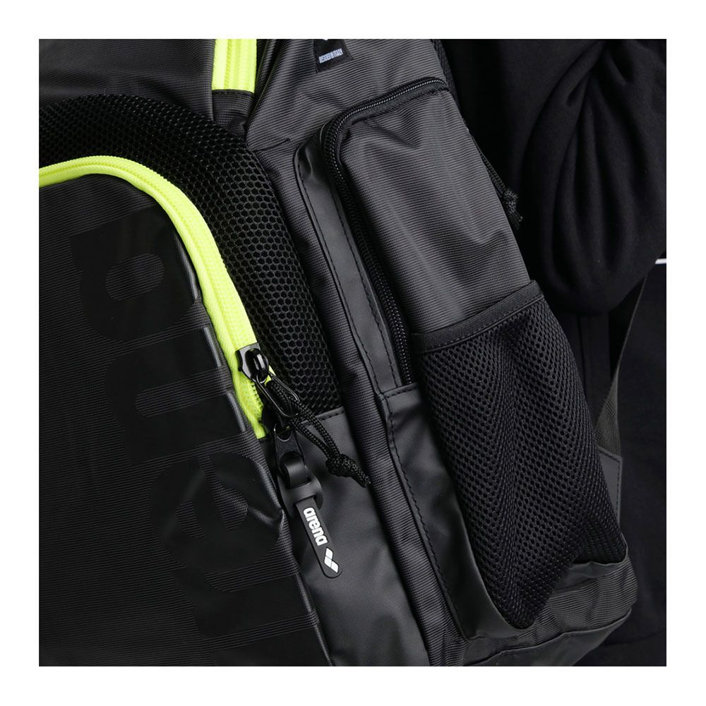 Arena SPIKY III 35L - Sac À dos dark smoke/neon yellow