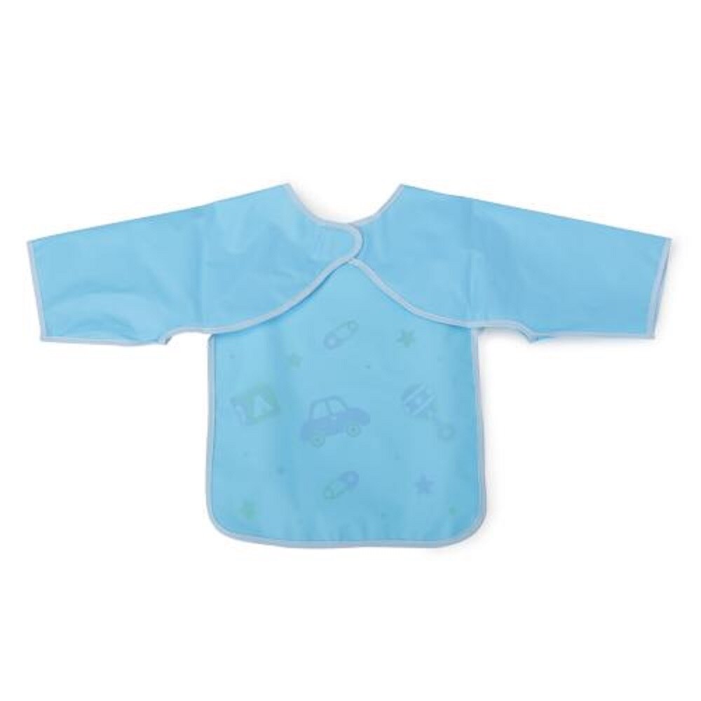 Cangaroo Babylatz Piggy 1007 Ärmel langarm wasserdicht, Klettverschluss, EVA blau