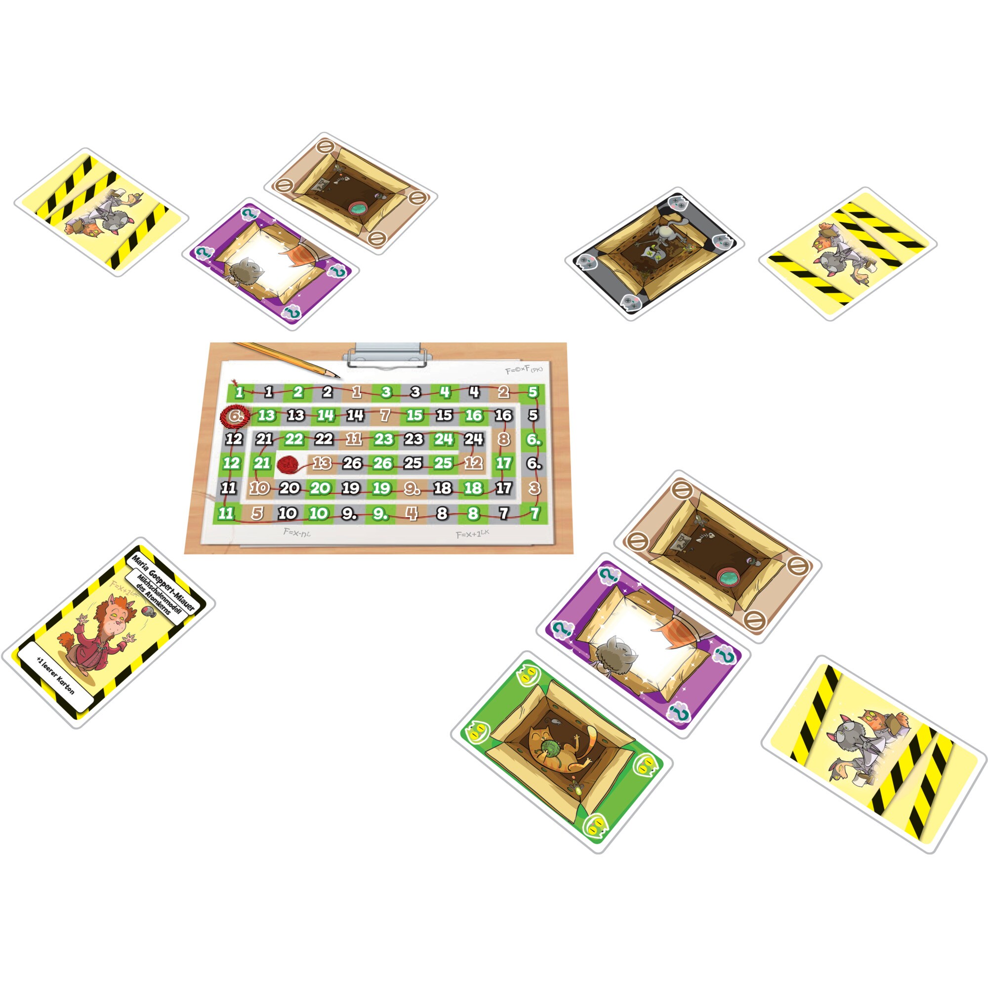 Amigo Brettspiel Schrödingers Katzen