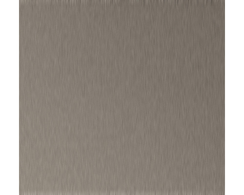 PICCANTE achterpaneel, aluminium/roestvrij staal look, 1196x550x2mm