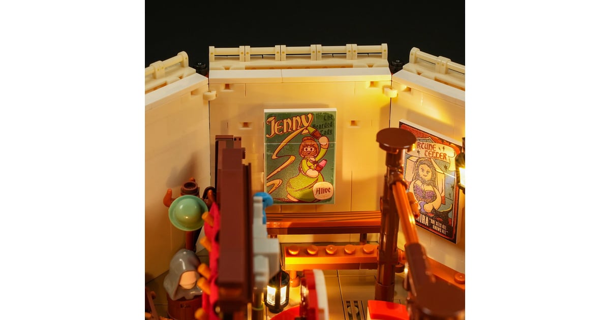 LumibricksThe Old West - Traveling Circus Constructiespeelgoed  (L9079)