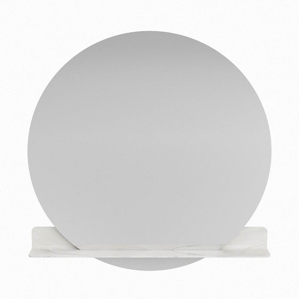 Mondiaz Spot spiegel rond Ø120cm met planchet ostra