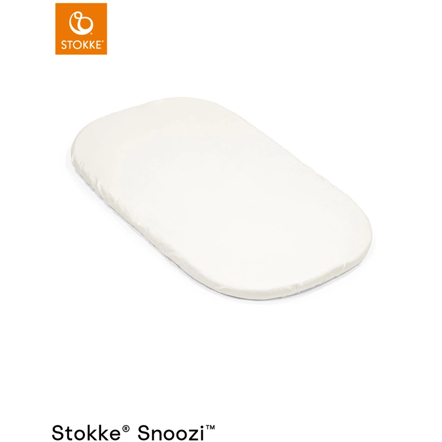 STOKKE® Snoozi™ Spannbettlaken 2er-Pack Dandelion Beige und Vanilla Cream