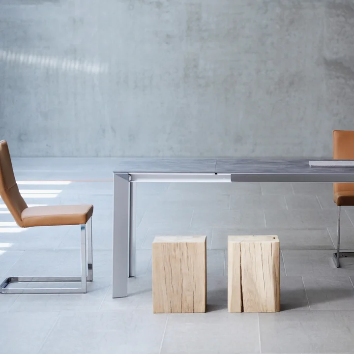 Jan Kurtz - Block Hocker eckig 29 x 29 x 46 cm, Eiche