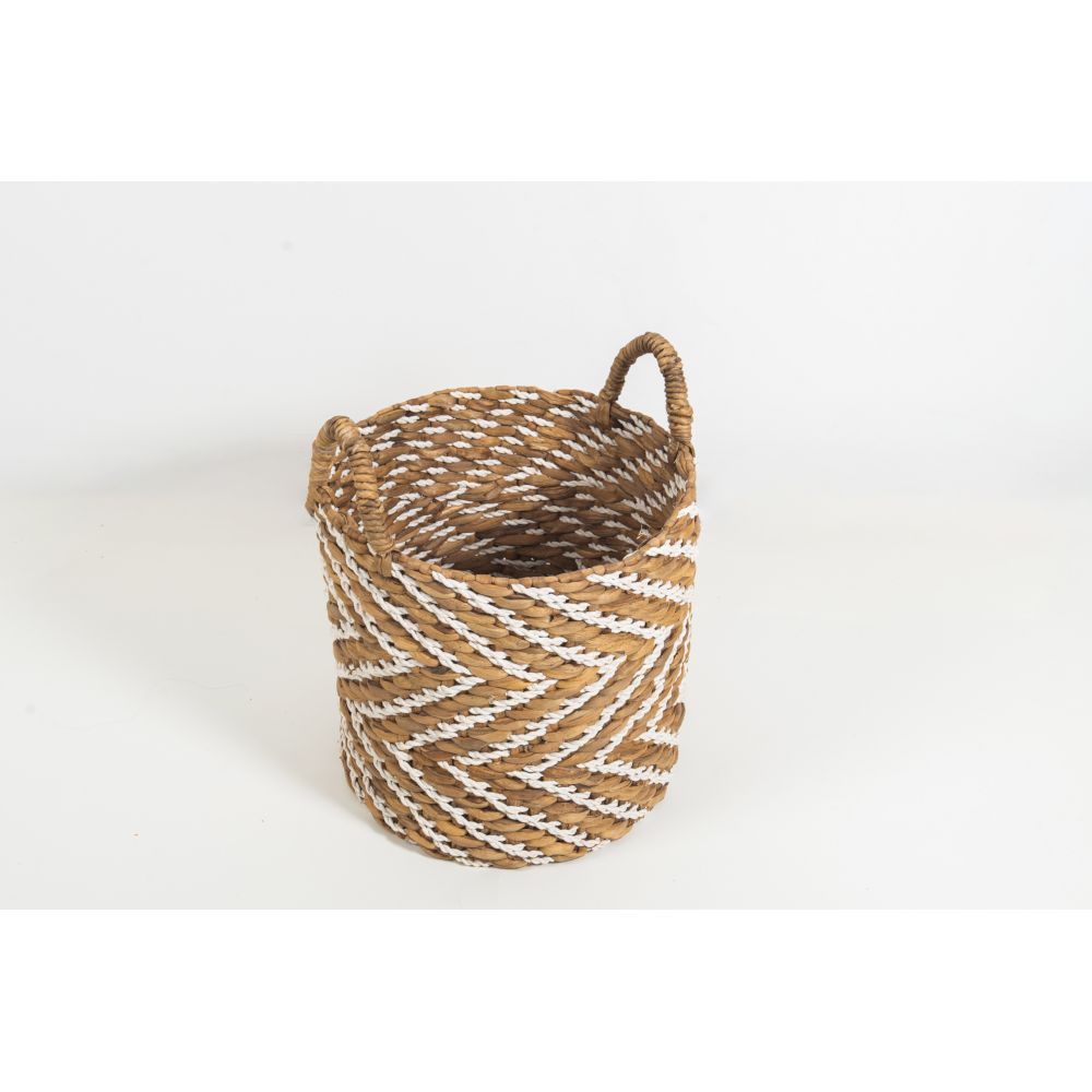 Panier souple elise en jute 30x30cm - cezare