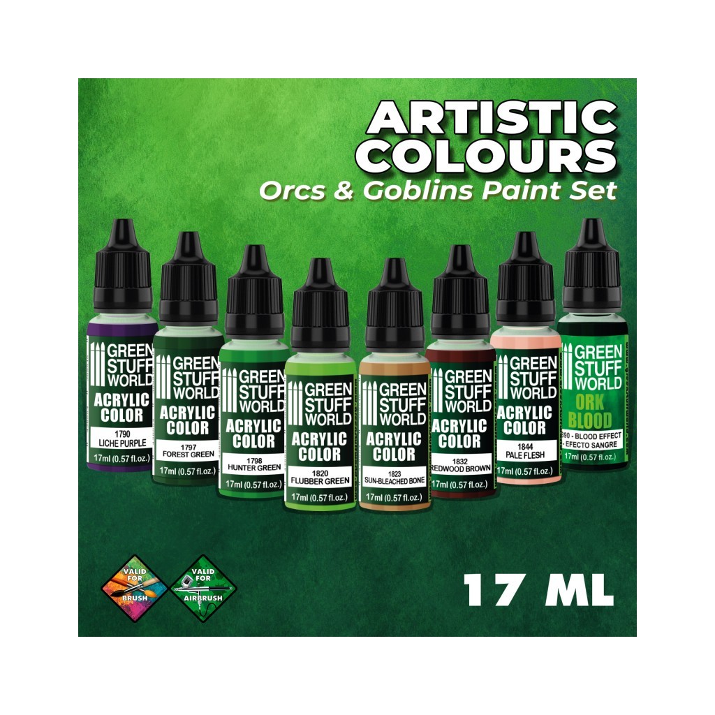 Set de Peintures - Orcs et Gobelins