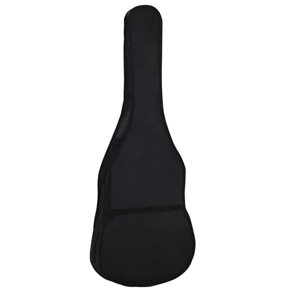 vidaXL Gitarveske for 3/4 klassisk gitar svart 94x35 cm stoff