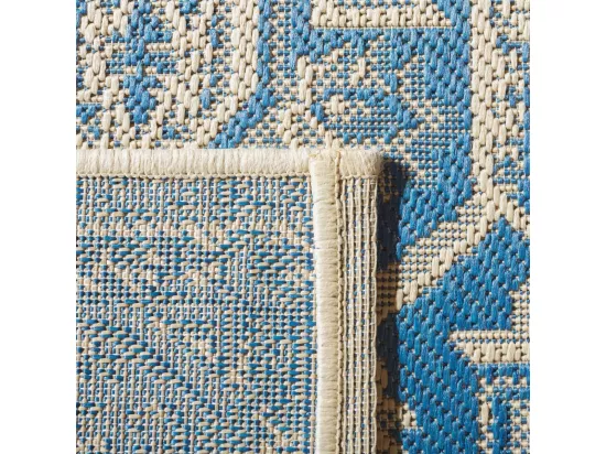 Tapis Blue & Creme 122 X 183 cm - Elba