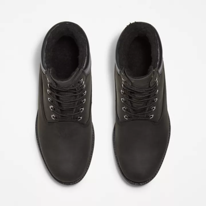 6-inch Boot d'hiver imperméable Timberland Premium pour homme en noir