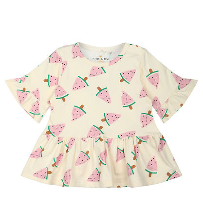 The New T-shirt - TnsKaya - White Swan Watermelon