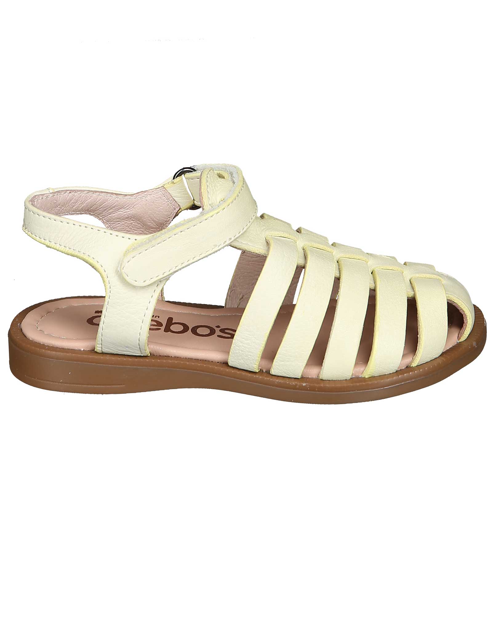 Klett-Sandalen NARCISO mit Zehenschutz in creme