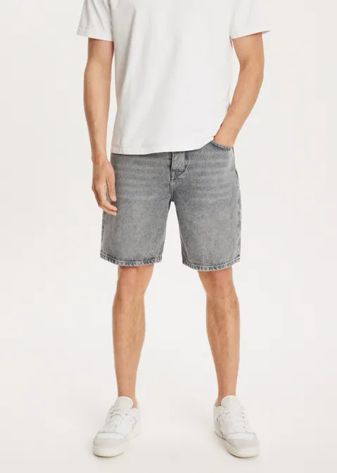 Bob loose korte broek grijs (GRS.UM)