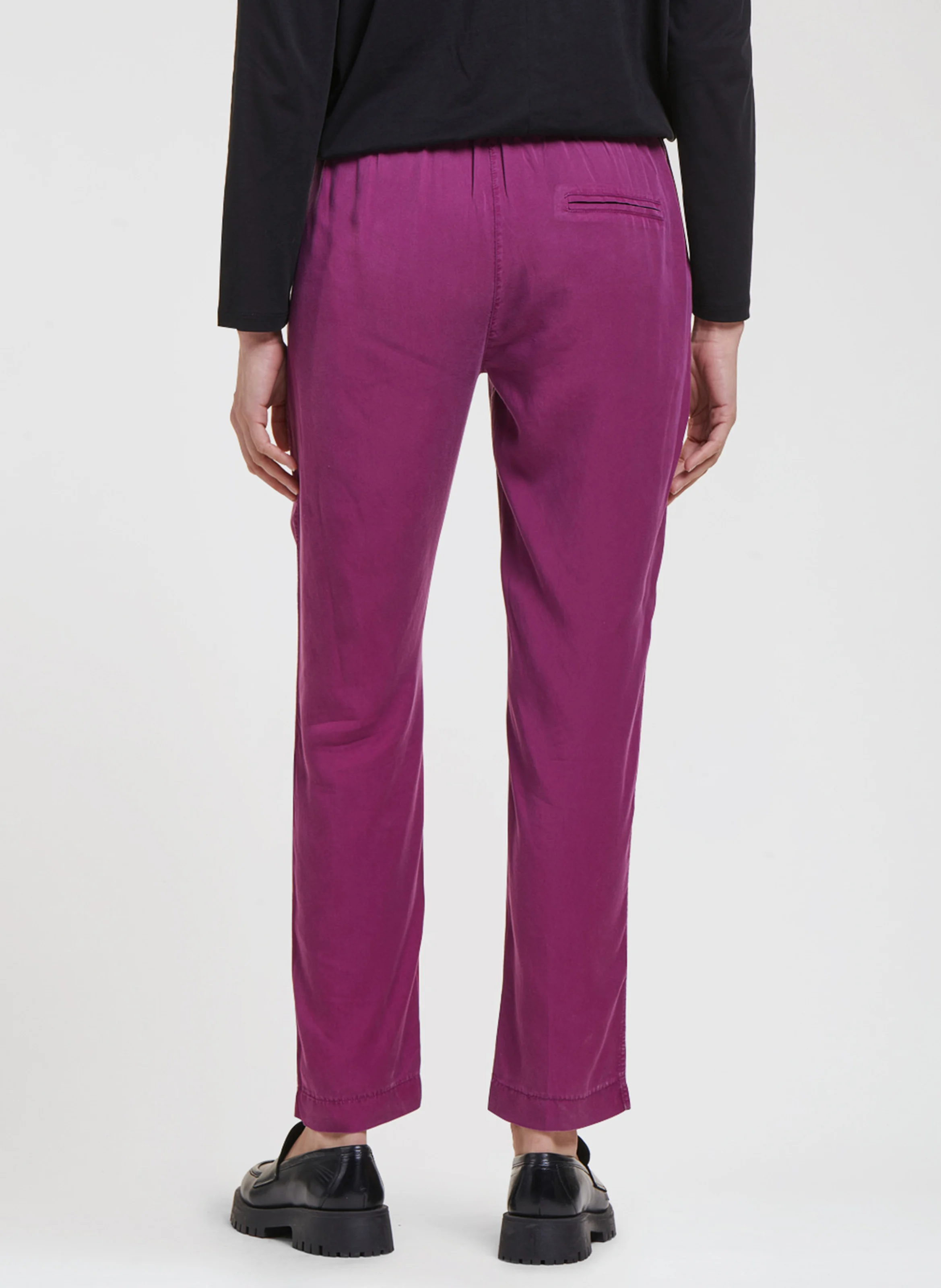 Pantalon droit 7/8ème | Violet