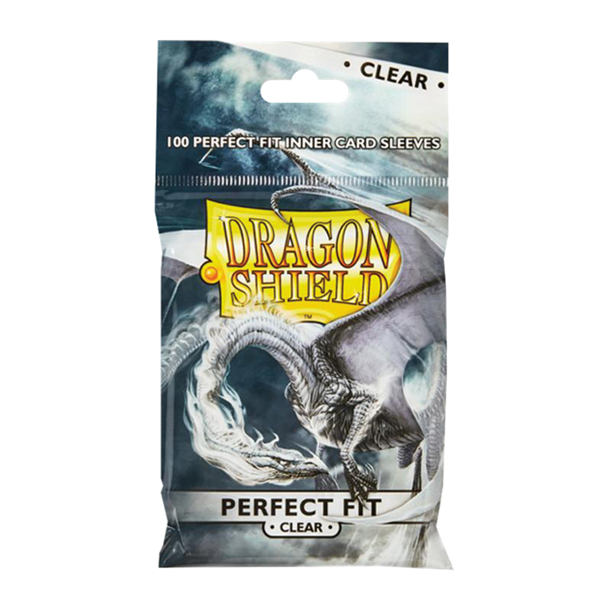 Protège-cartes : 63x88mm Perfect Fit Dragon Shield - Lot de 100