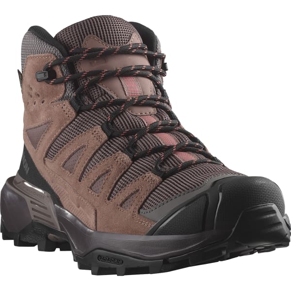 Chaussure de randonnée mid SALOMON X ULTRA 360 LTR MID GORE-TEX W PEPPERCORN/COGNAC/HOT CORAL