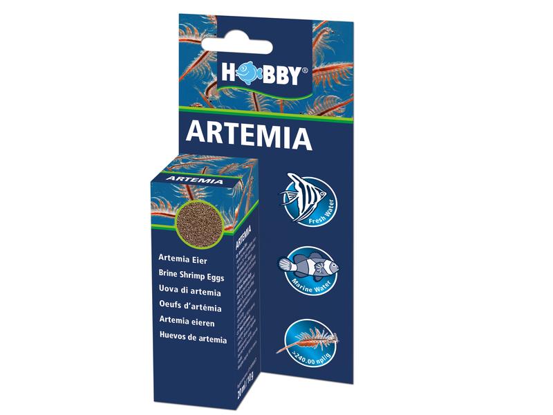 Hobby Aquaristik Aufzuchtsfutter Artemia Eier, 20 ml Aufzucht von Nahrung für den Nachwuchs