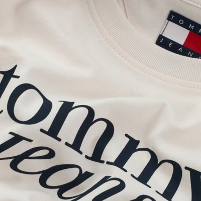 Tee-shirt à manches courtes femme Tjw Slim Essential Logo TOMMY HILFIGER