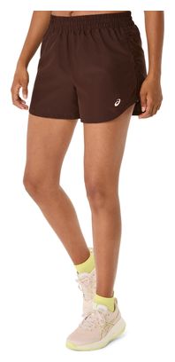 Short Asics Nagino Run Marron Femme