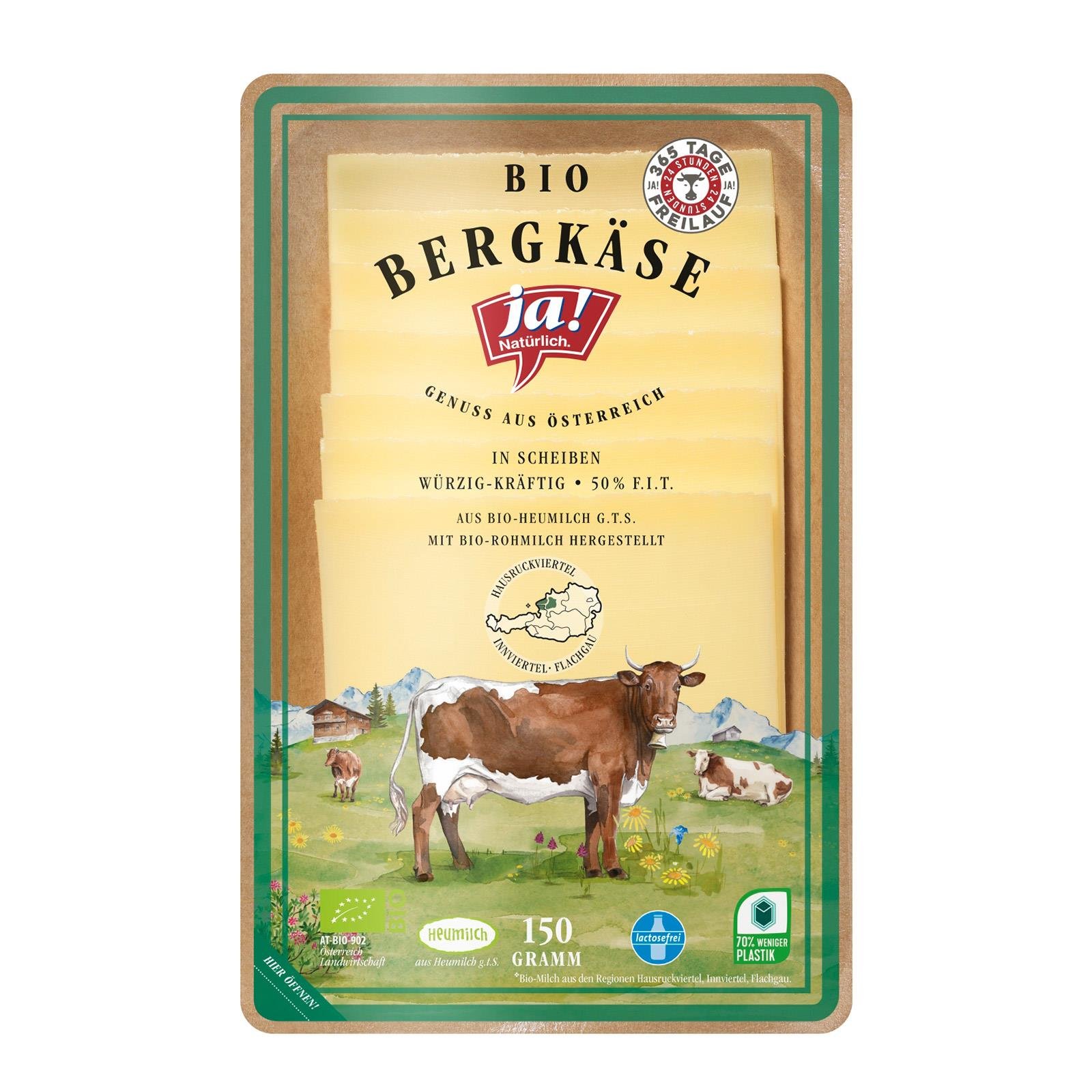 Ja! Natürlich Bergkäse Scheiben