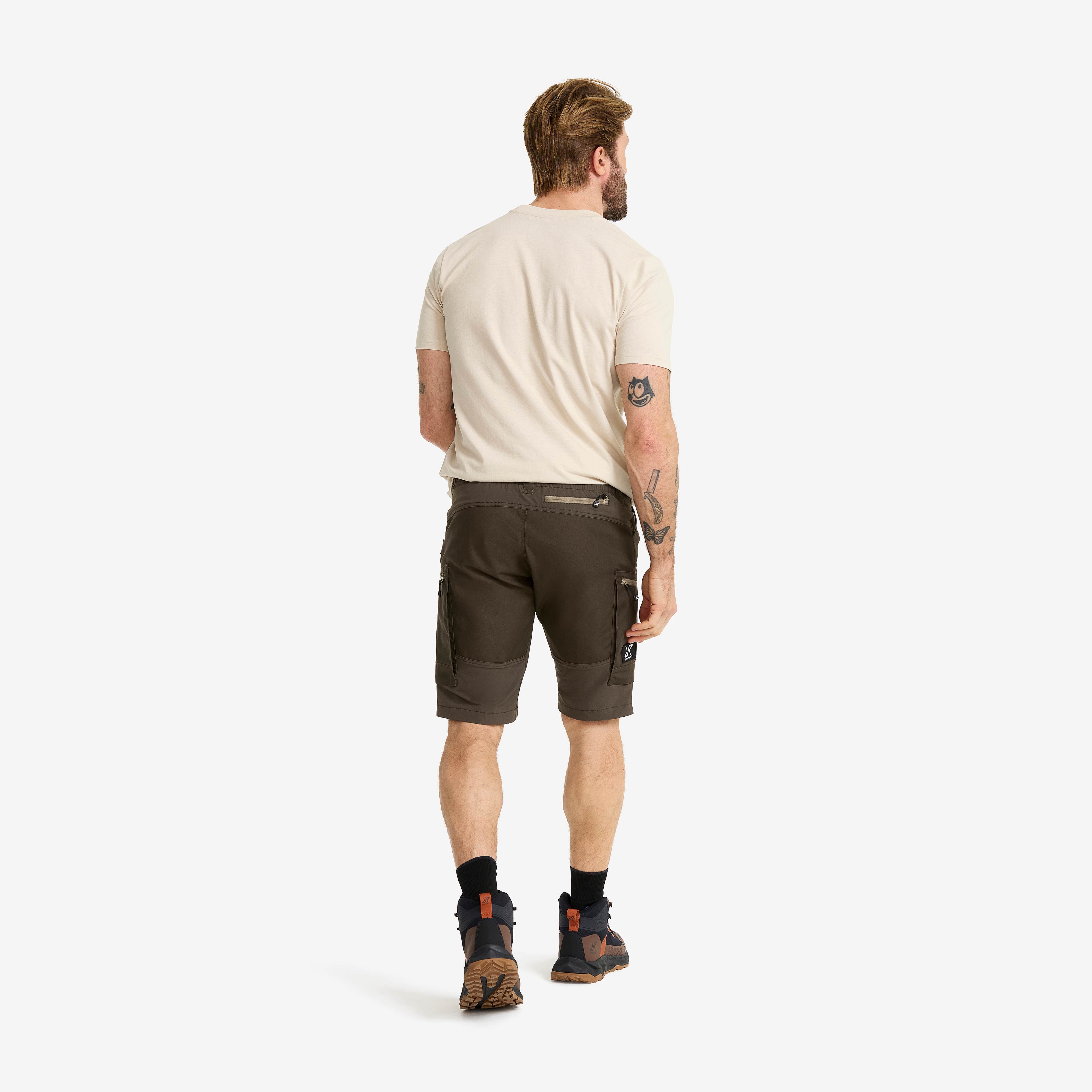 RVRC GP Shorts Herre Moss Gray