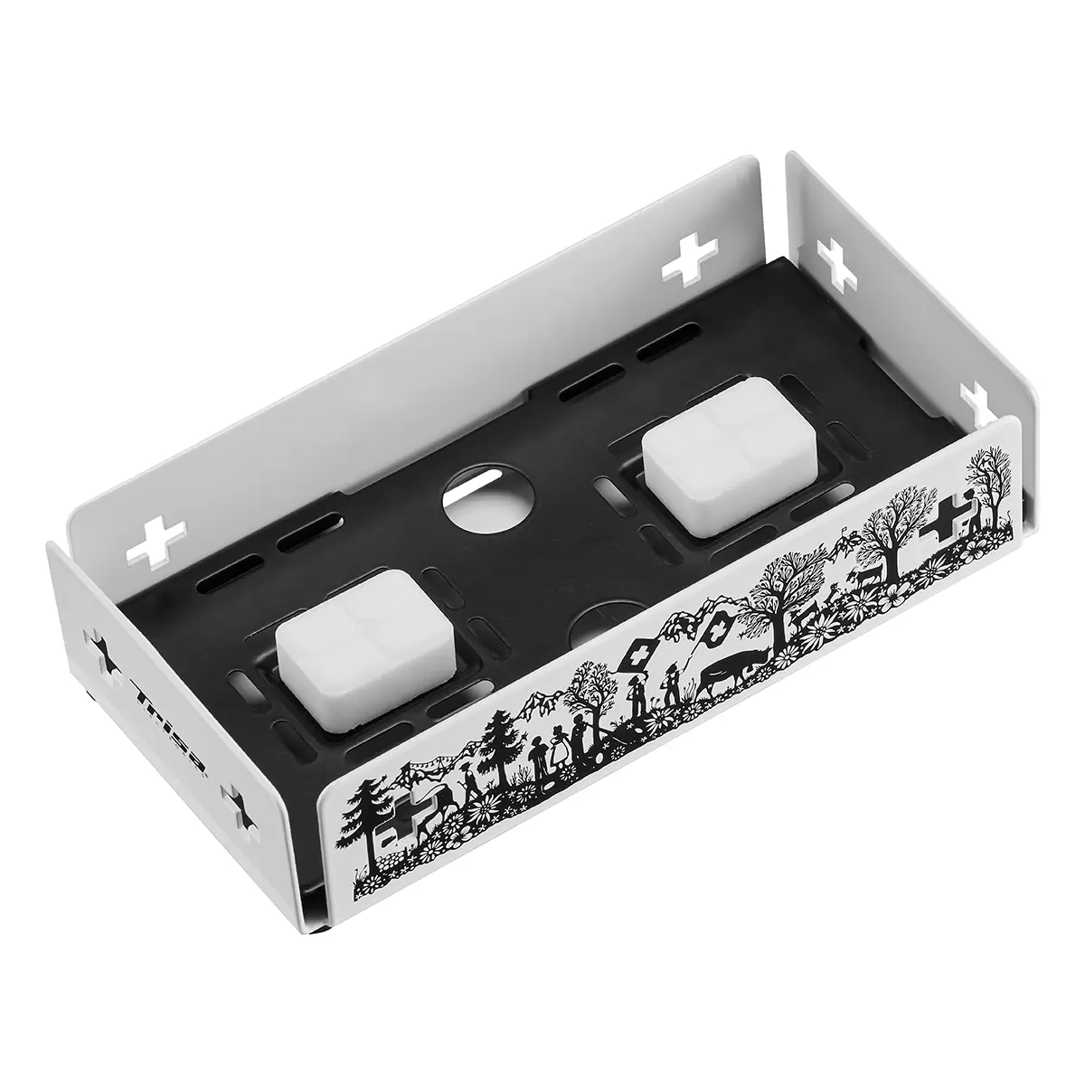 Kerzen-Raclette Trisa Kitchenette schwarz,weiss
