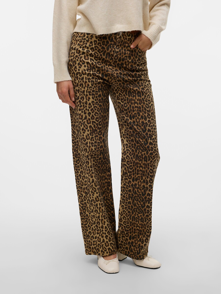 VERO MODA<br>Calça jeans de perna larga