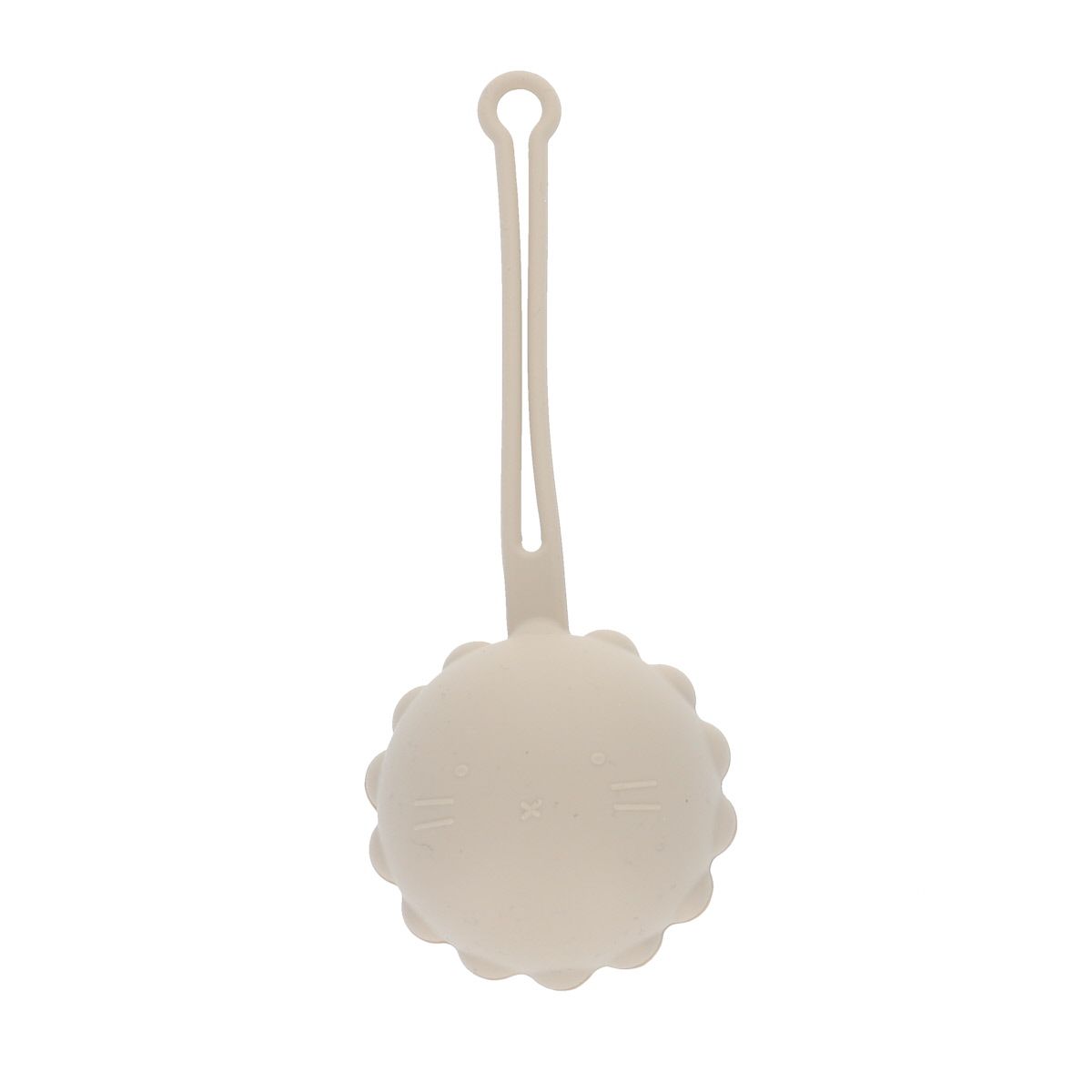 Boîte à tétine en silicone sable Amande