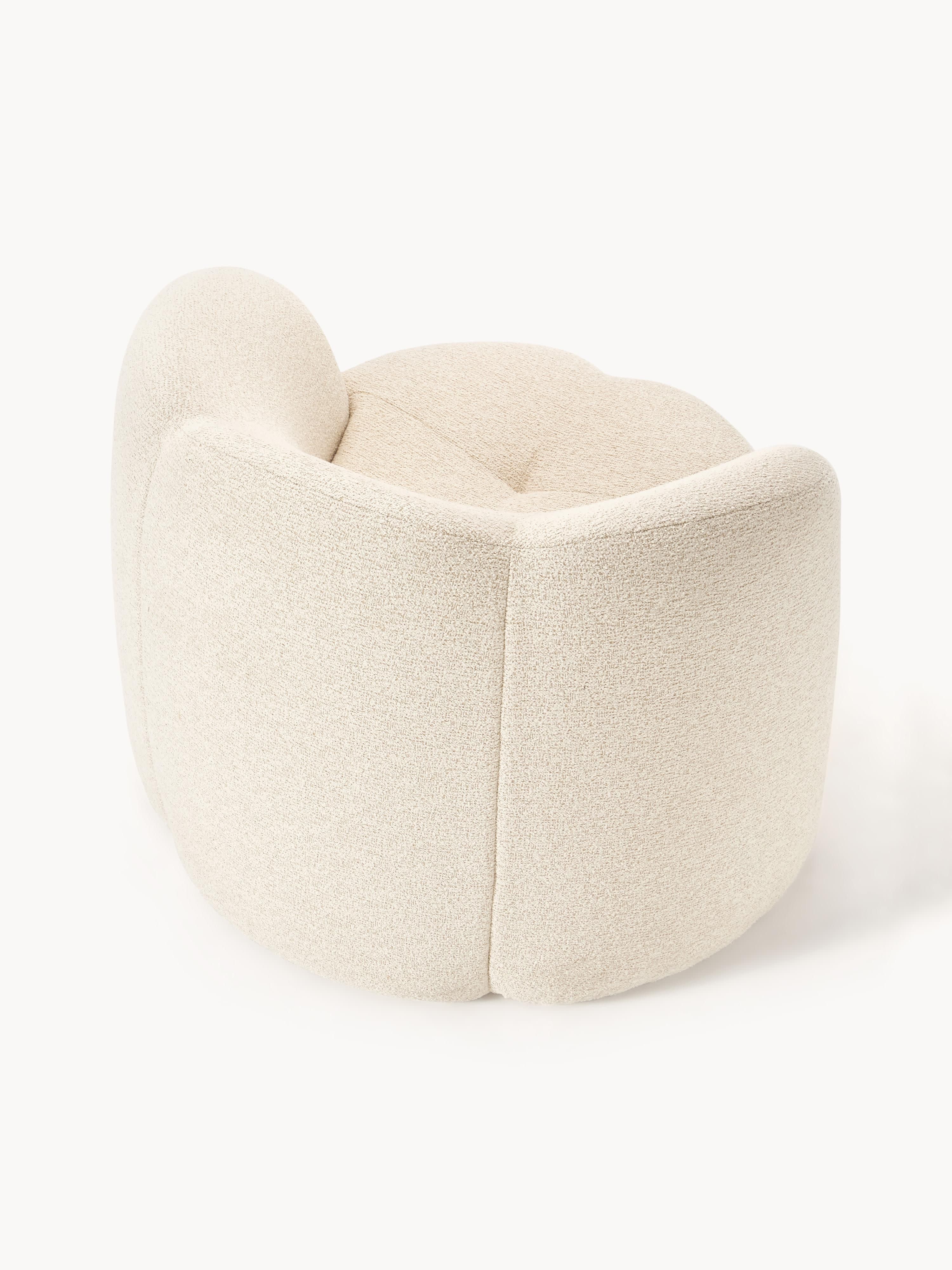 Bouclé loungefauteuil Fleur