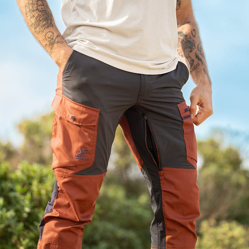 Rambler Lightweight Pro Pants Herre Dusty Orange/Anthracite