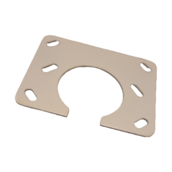 HETTICH Reparatieplaat voor potscharnieren Ø 35 mm wit, 2 stuks