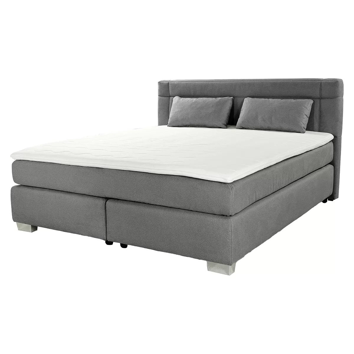 Boxspringbett Recife Mix 180x200 Grau