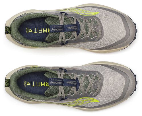 Chaussures Trail Saucony Peregrine 15 Gris/Beige Homme