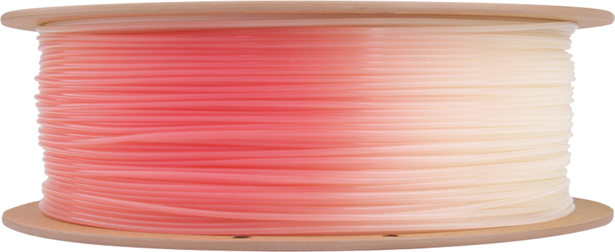 eSUN  PLA-UV Color Change Red, 1,75 mm / 1000 g    Zweifarbiges PLA mit Farbwechsel durch UV-Licht in Red