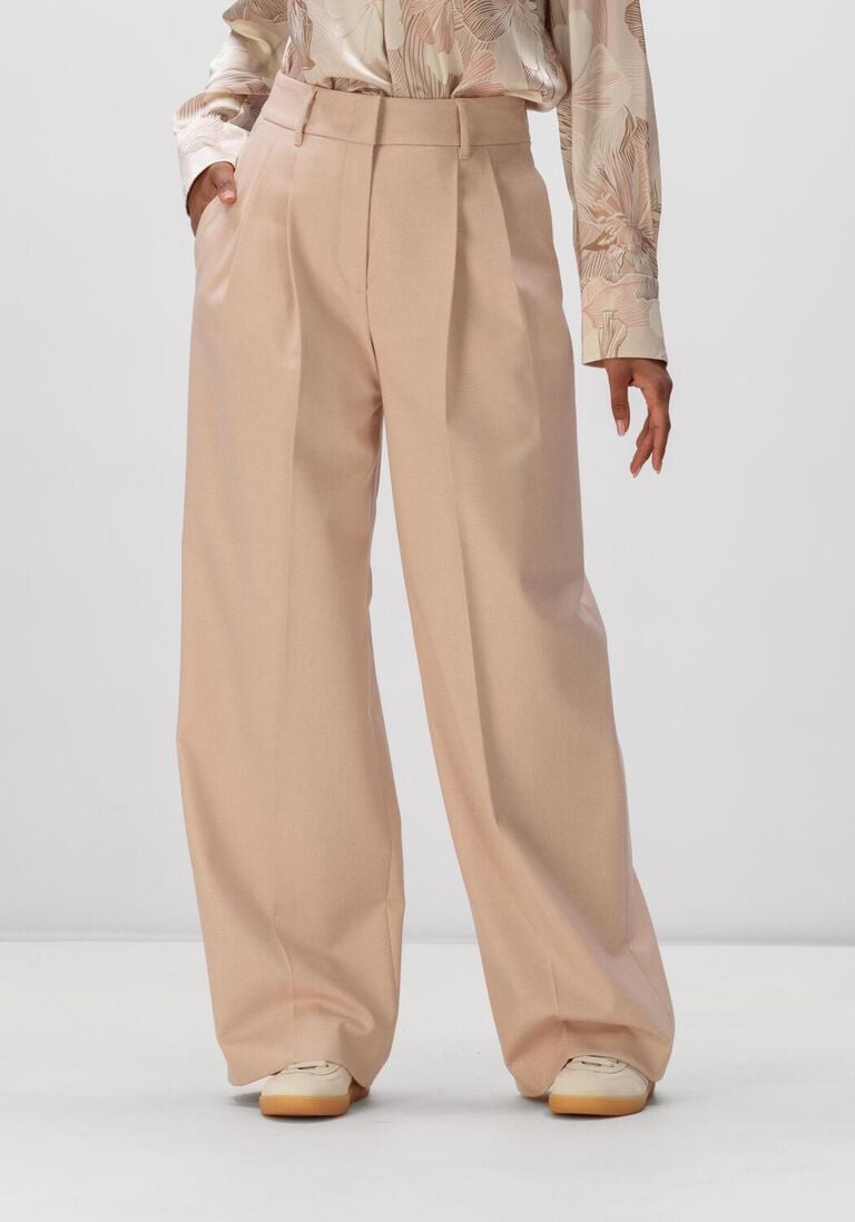 beige marc cain collection wijde broek ac 81.20 w12