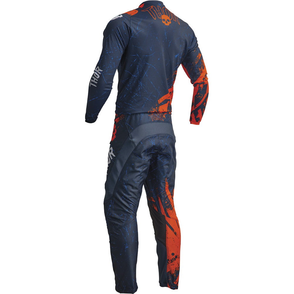Thor Motocross - Maillot enfant Sector Gnar Navy / Orange
