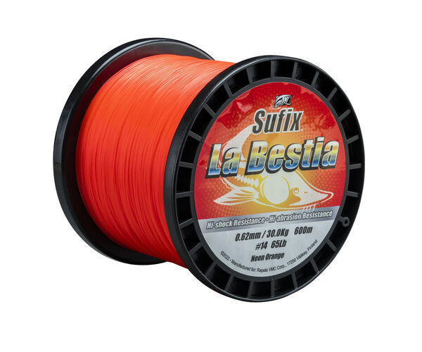 Sufix La Bestia Orange Monofilament 0.62mm (600m)